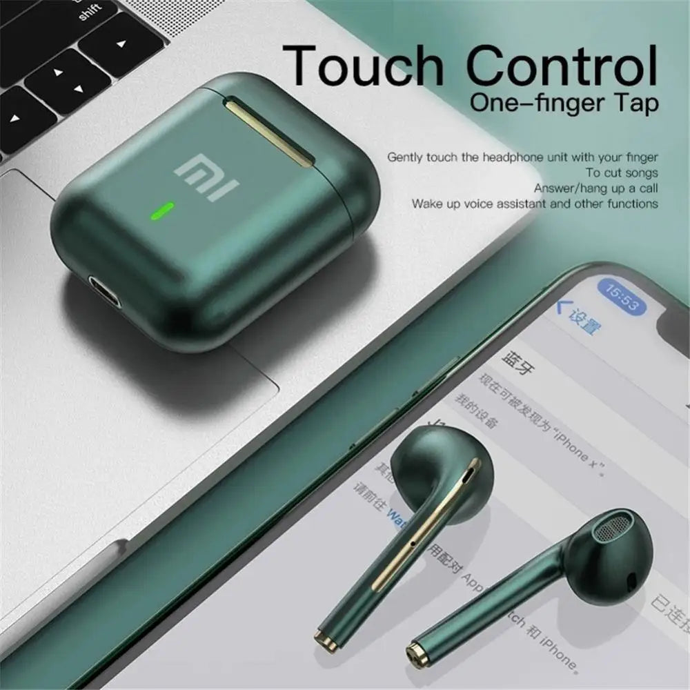 Xiaomi J18 Wireless Bluetooth Headphones In-Ear Hifi Stereo with Mic Bluetooth Touch Waterproof Noise Cancelling Multi-Earphones