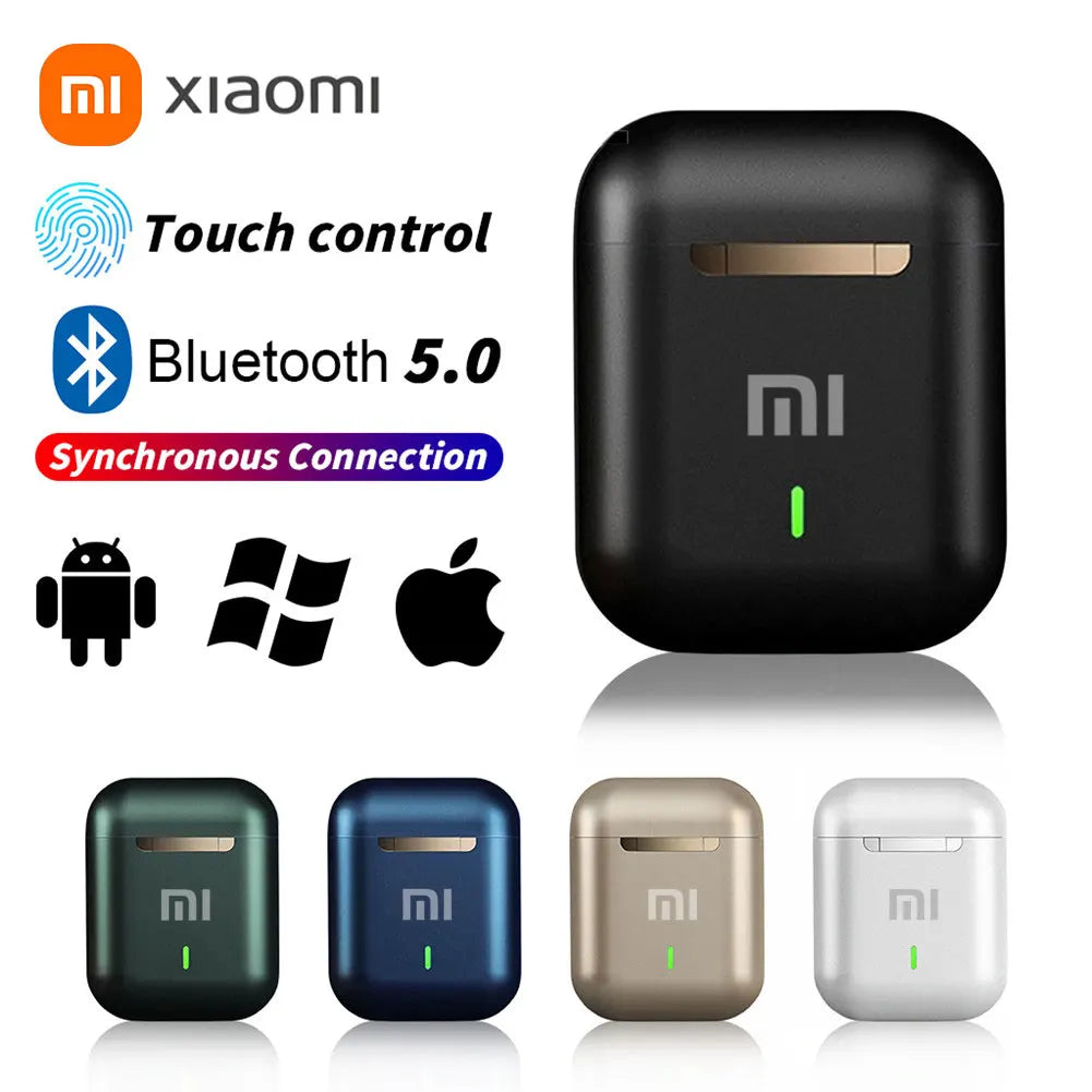 Xiaomi J18 Wireless Bluetooth Headphones In-Ear Hifi Stereo with Mic Bluetooth Touch Waterproof Noise Cancelling Multi-Earphones