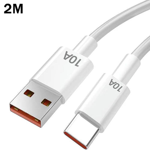 120W 4-Port Fast Charging USB Type-C Wall Charger with Data Cable for Samsung, iPhone, Xiaomi, and Huawei