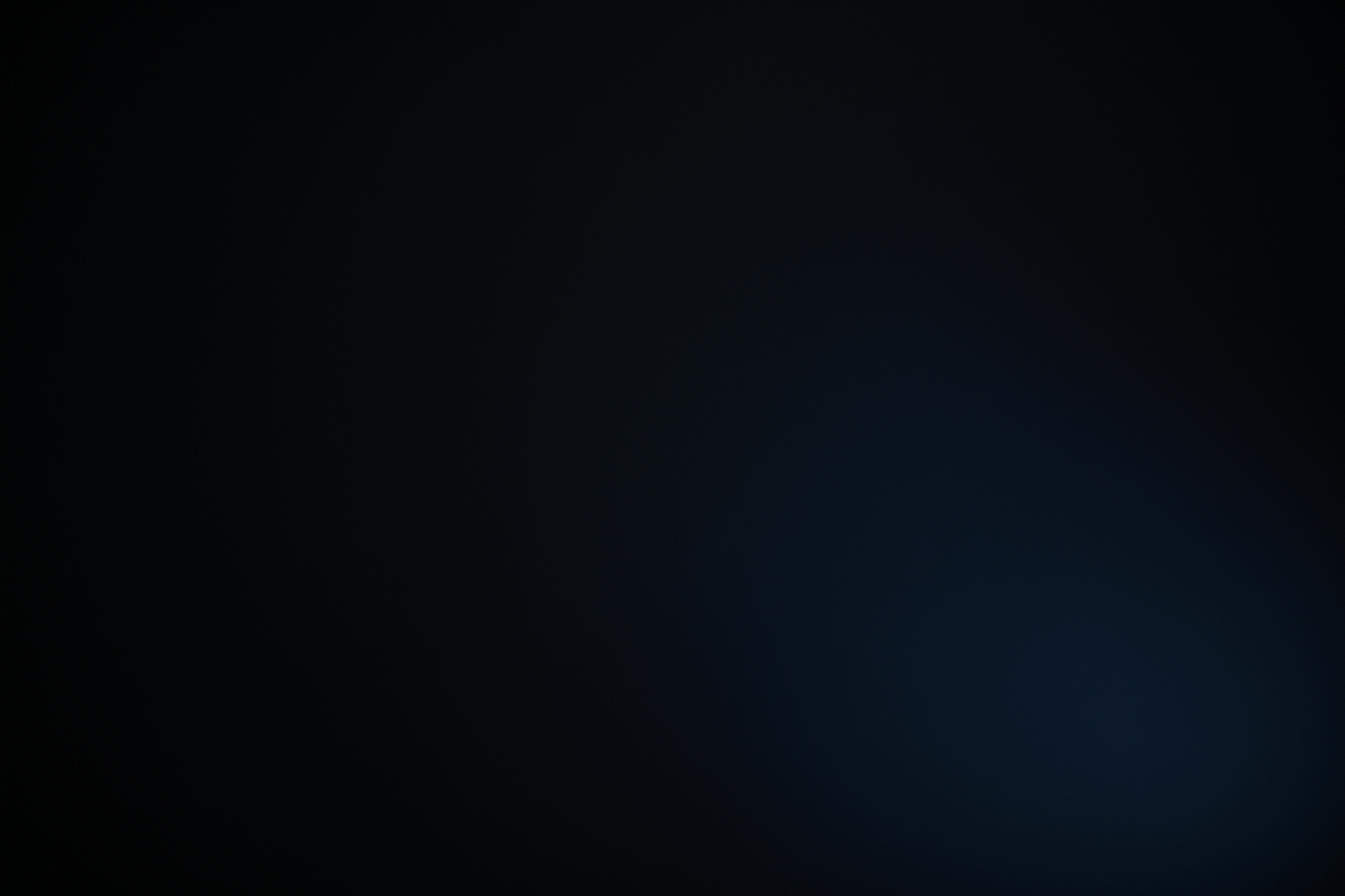 Rich black with gradient lighting